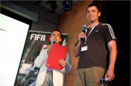 Презентация футбольного симулятора FIFA 11