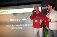 Презентация футбольного симулятора FIFA 11