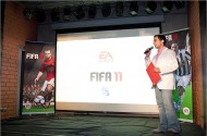 Презентация футбольного симулятора FIFA 11