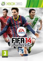 Японская обложка игры FIFA 14