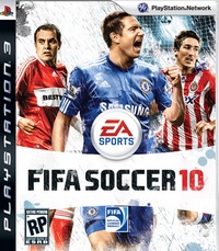 Американская обложка FIFA 10
