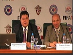 Пресс-конференция FIFA 10 в Лужниках