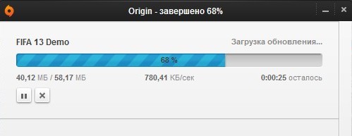 Обновление FIFA 13 Demo