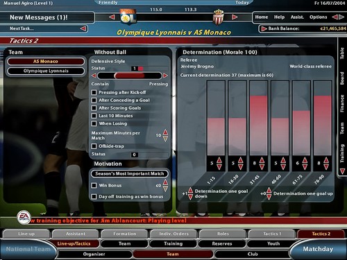 Скриншоты FIFA Manager 2005