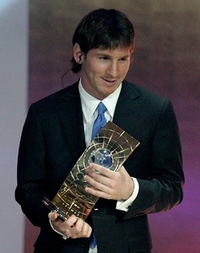 Месси признан лучшим игроком 2009 по версии FIFA