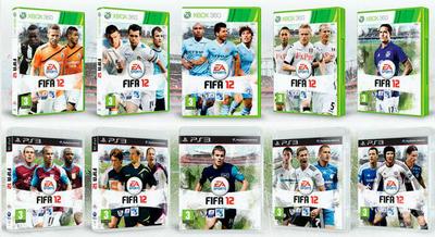 Обложки партнерских команд для FIFA 12