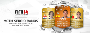 FUT 14: Оранжевая карточка — Sergio Ramos