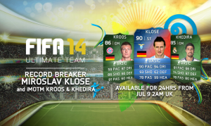FUT 14: Зеленая карточка — Kroos и Khedira + Klose
