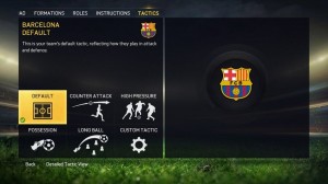 FIFA 15: Обновление в системе управления командой