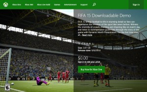 Демоверсия FIFA 15 (Xbox One) доступна для загрузки