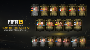FIFA 15 Ultimate Team: Команда недели #12