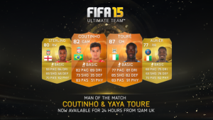 FUT 15: Оранжевая карточка — Coutinho и Yaya Toure