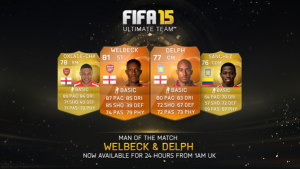 FUT 15: Оранжевая карточка — Welbeck и Delph