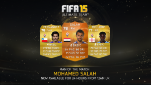 FUT 15: Оранжевая карточка — Mohamed Salah