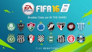 Бразильские клубы будут доступны в FIFA 16