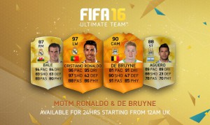FUT 16: Оранжевая карточка – Ronaldo и De Bruyne