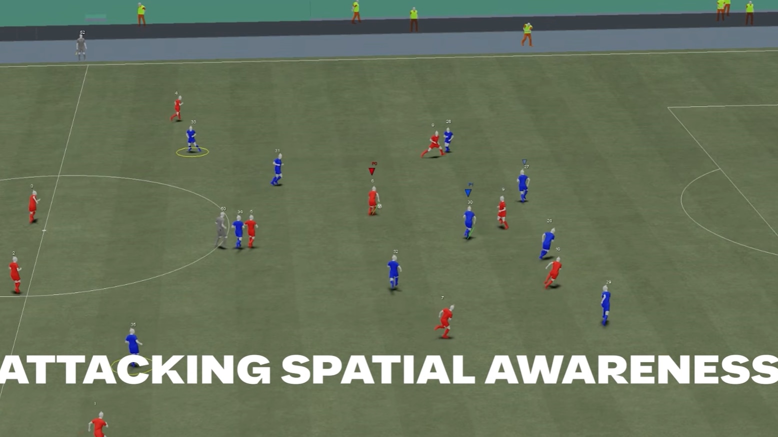 Изогнутое забегание игрока в EA Sports FC 27